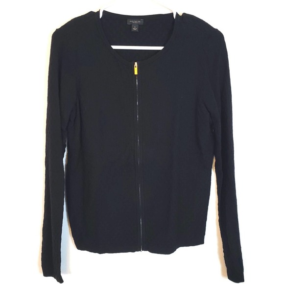Ann Taylor Factory Zip Front Cardigan size M - Picture 1 of 5